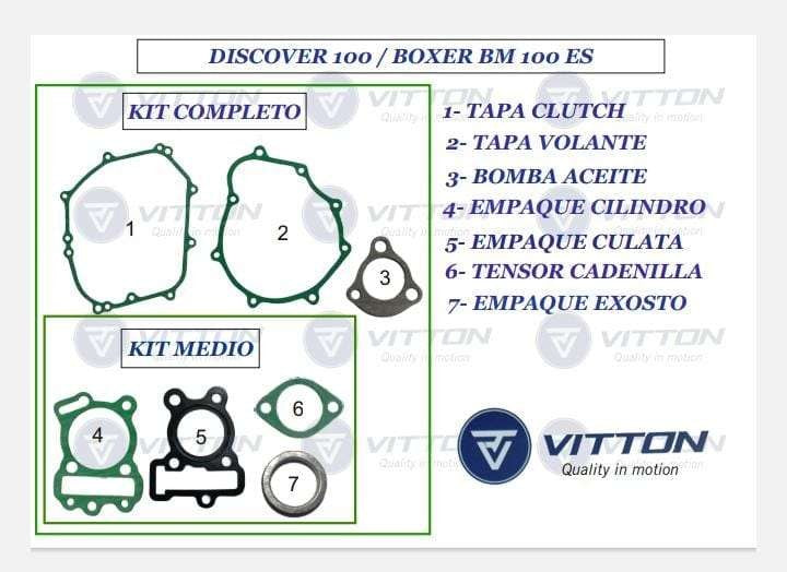 KIT COMPLETO - KIT Medio Discover 100