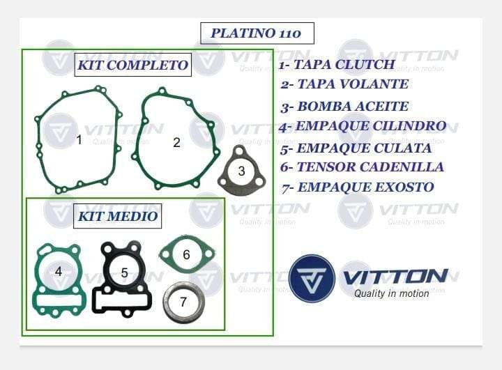 KIT Medio Platino 110 Felbesto